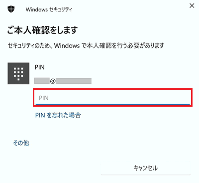 PIN コード