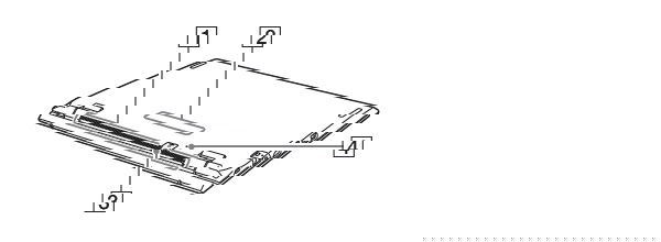 本体底面の図